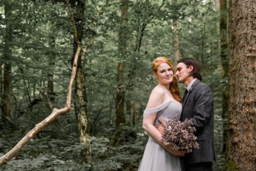 Edgy Intimate Wedding at Chapel in the Hollow
