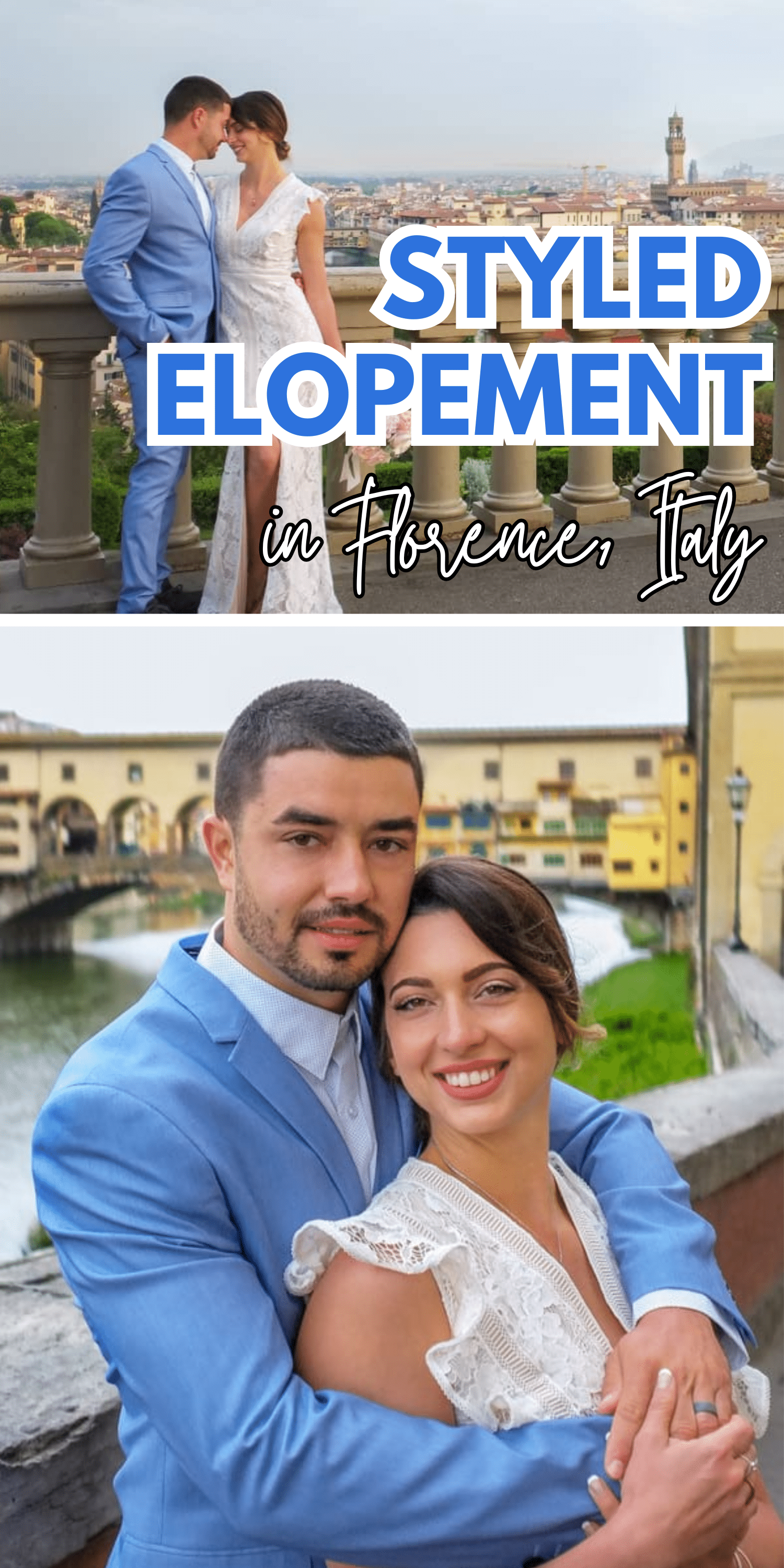 Styled Elopement in Florence, Italy