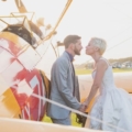 Vintage Inspired Military Aviation Museum Wedding feature