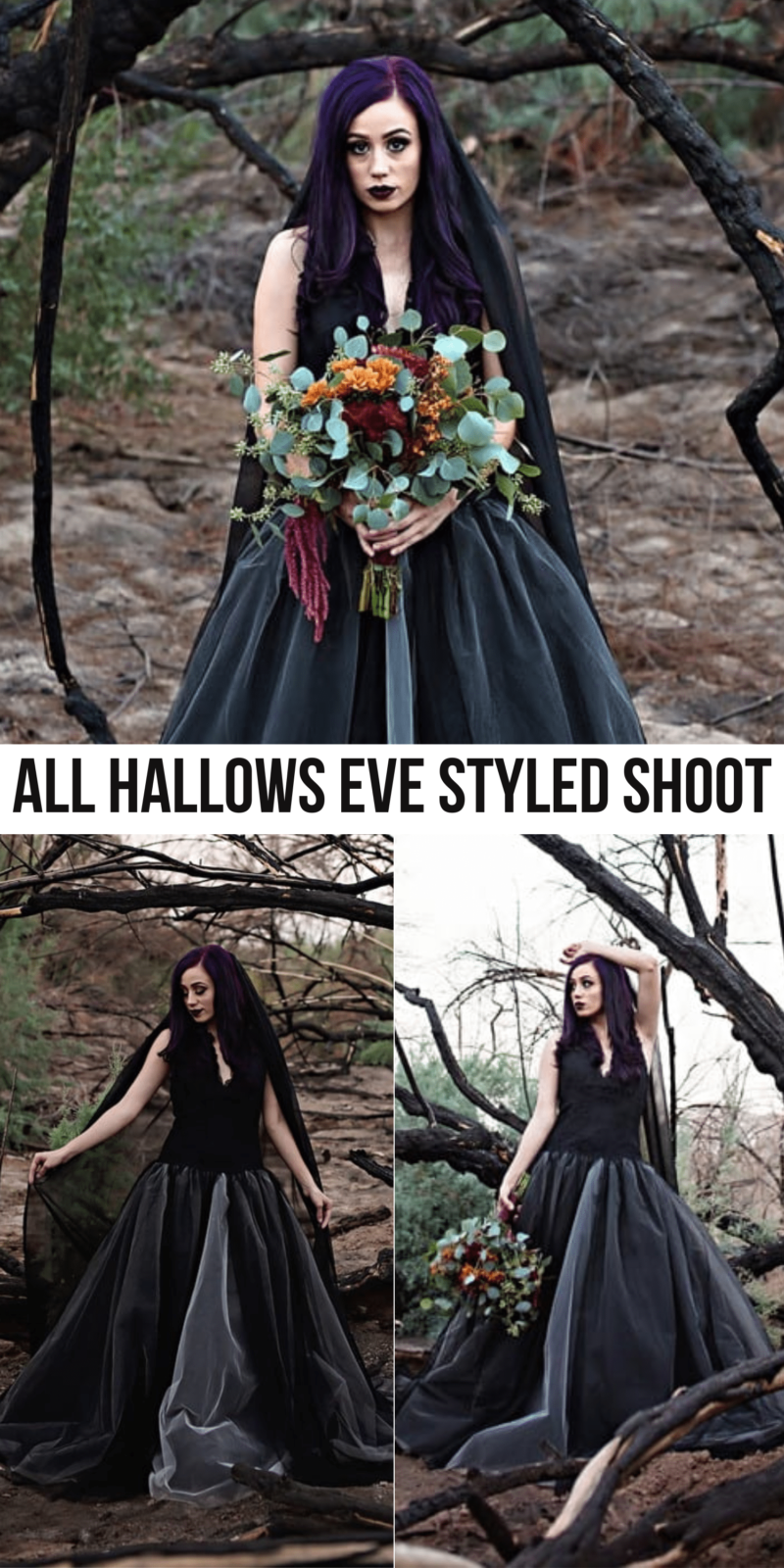 All Hallows Eve Styled Shoot