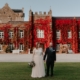 newlyweds at Springfield Castle