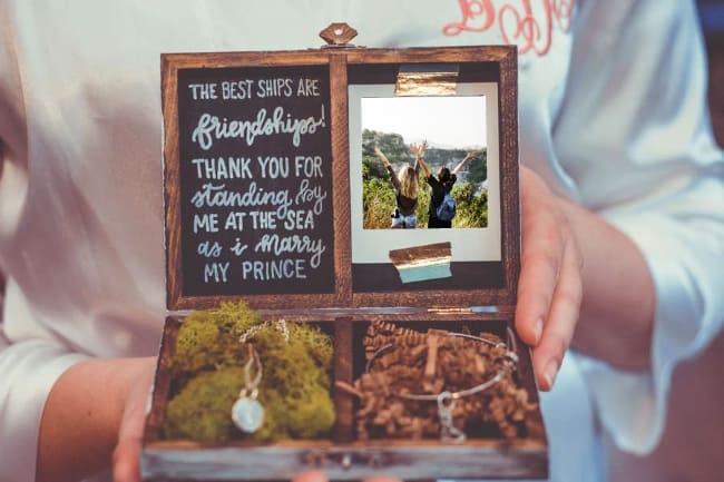 best gifts for bride from bridesmaid