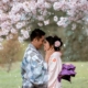 Cherry Blossom Engagement in Vancouver feature
