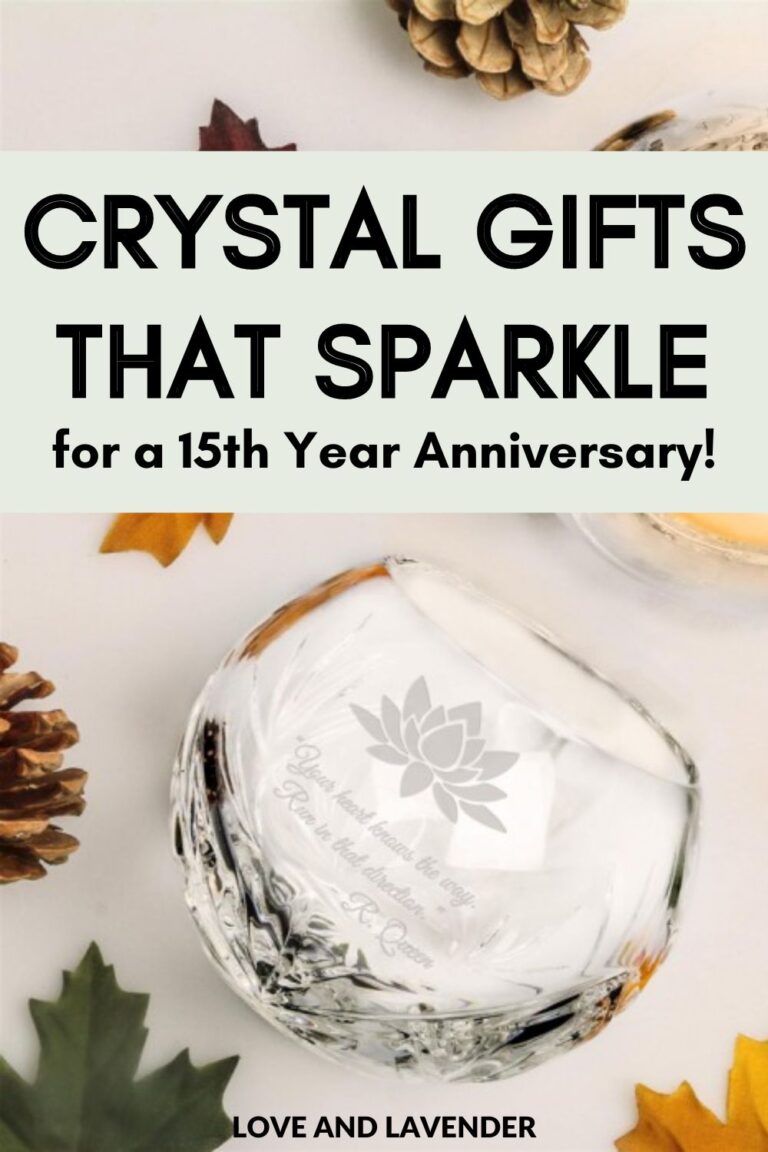 26 Crystal Gifts That Sparkle for a 15th Year Anniversary!