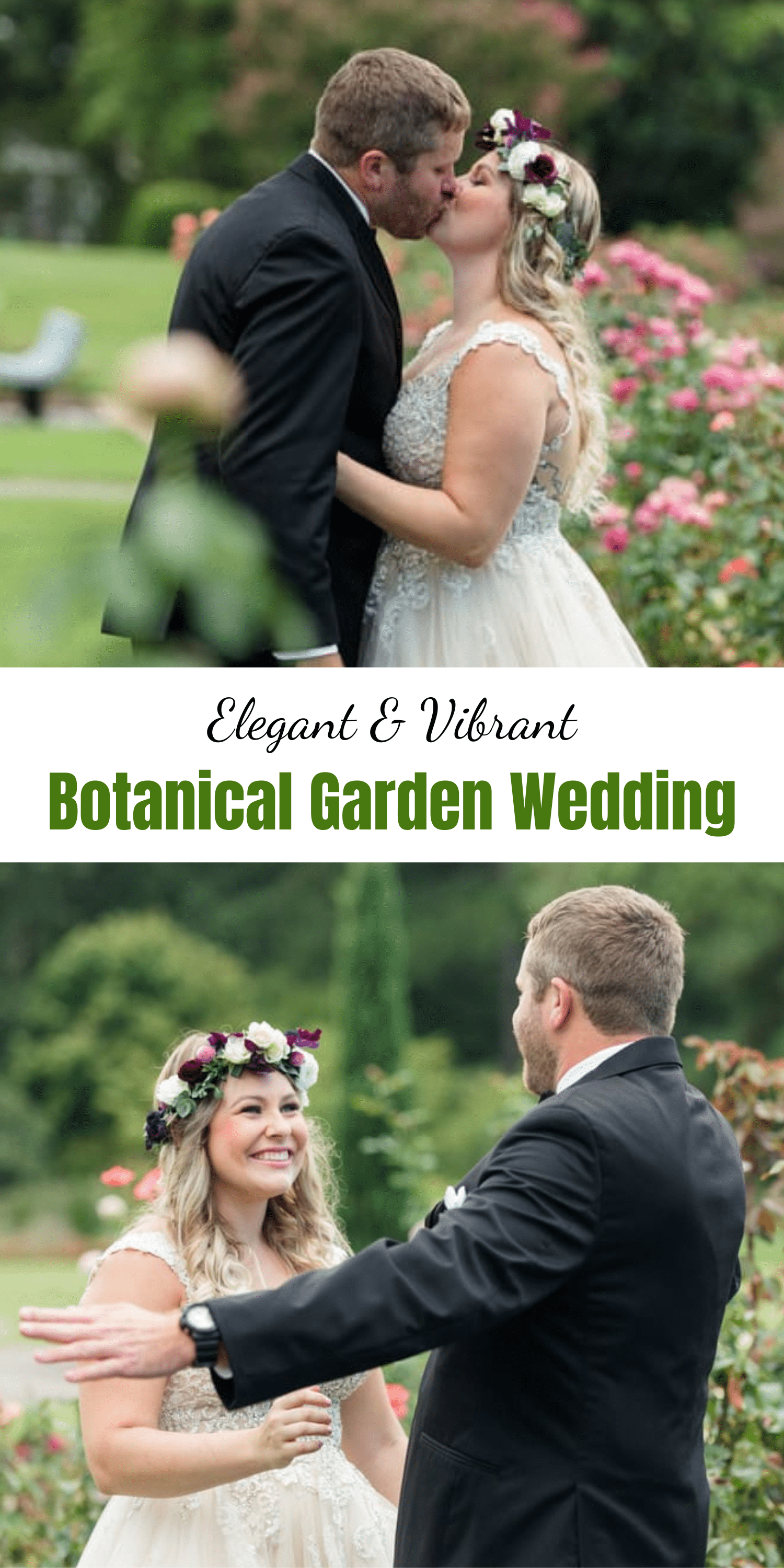 Elegant & Vibrant Botanical Garden Wedding Norfolk, VA