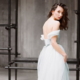 blue wedding dress example Etsy