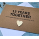 12th Anniversary linen image