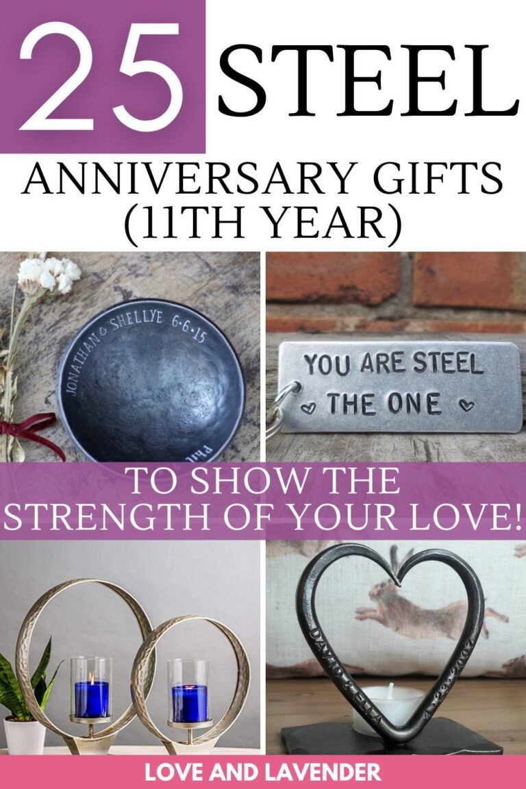 26 Steel Anniversary Gifts (11th Year) to Show the Strength of Your Love!
