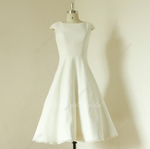 5 Tea Length Wedding Dresses - Affordable and Stylish! - Love & Lavender