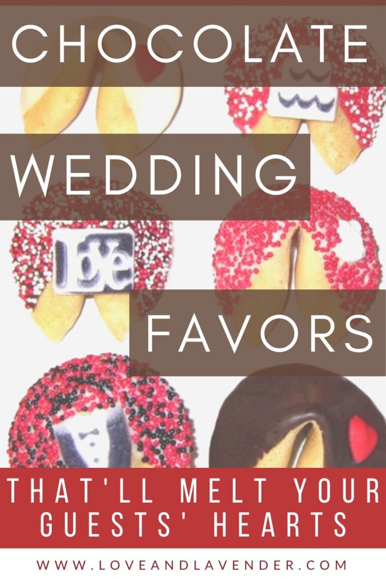 26 Best Chocolate Wedding Favors to Melt Their Hearts