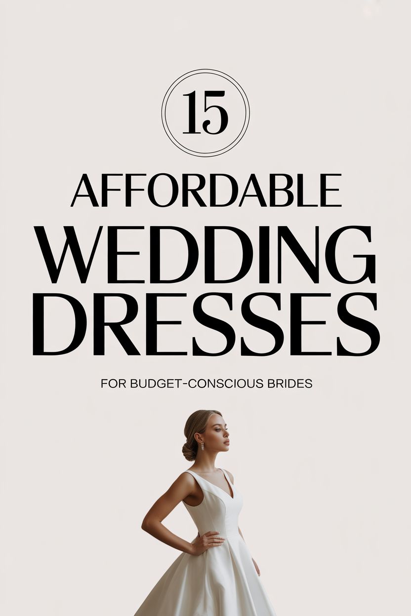Affordable Wedding Dresses for Budget-Conscious Brides