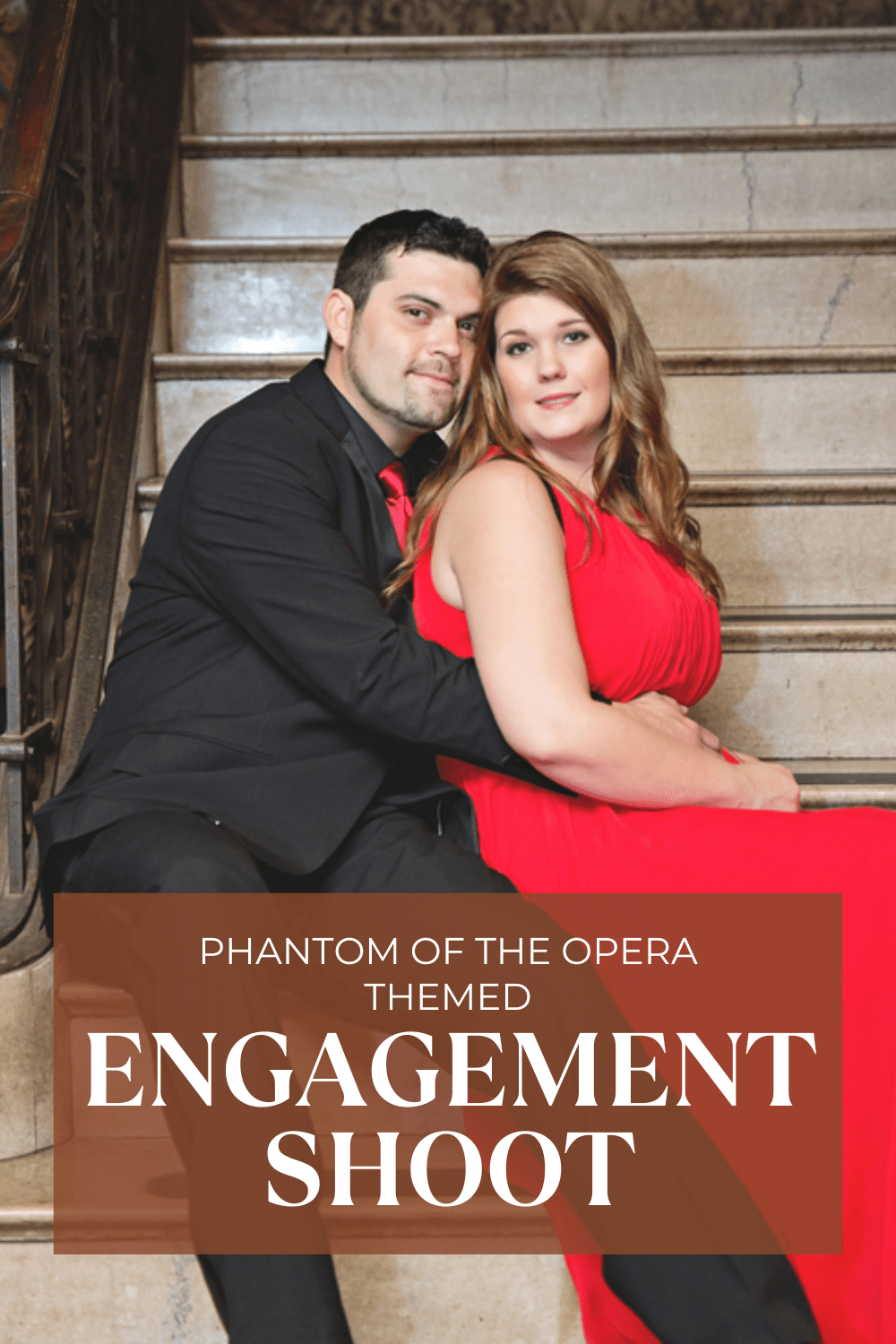 Phantom of the Opera Themed Engagement Shoot Citronelle, AL