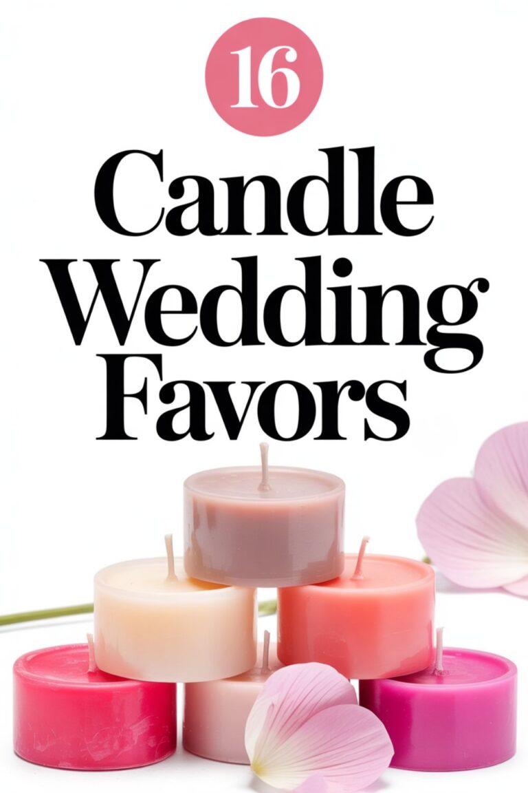 26 Candle Wedding Favors to Make Your Big Day Shine!