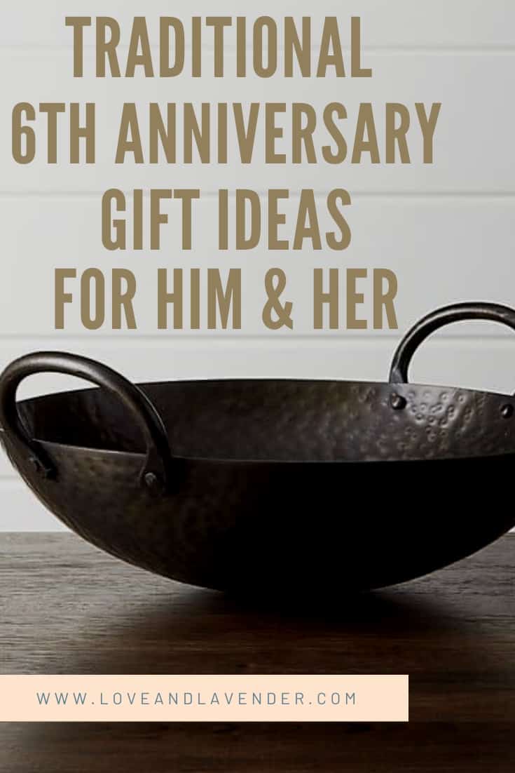 metal anniversary gifts for him