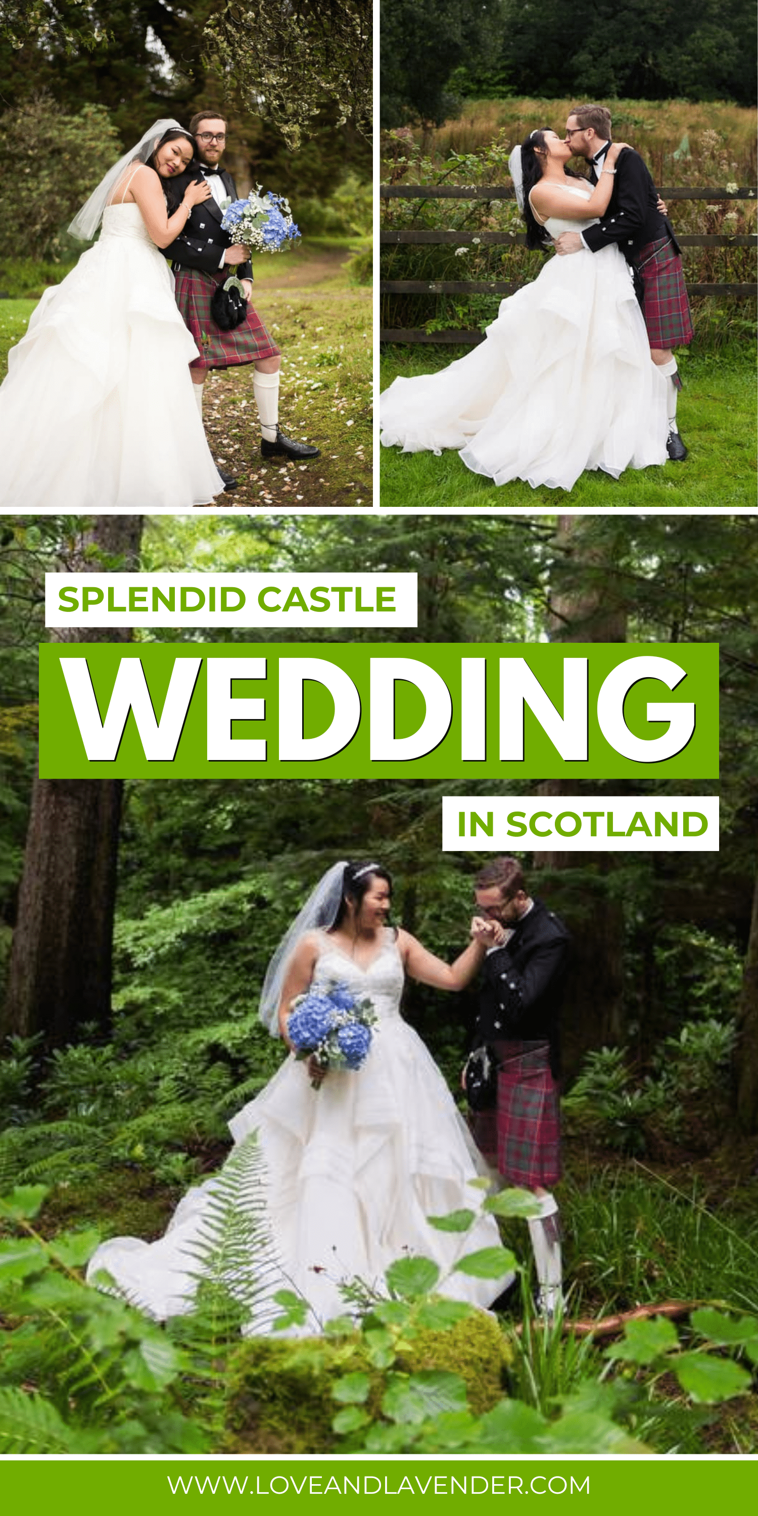 Splendid Castle Wedding In Scotland