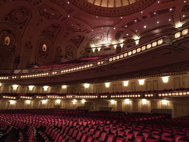 opulent theatre hall interior