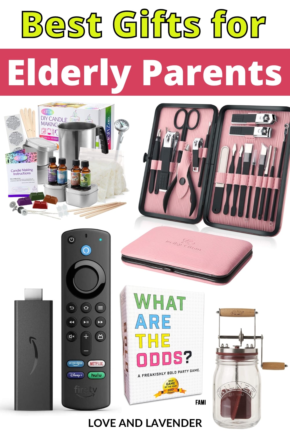 23 Gift Ideas for Older Parents to Entertain Them (2022) - Love & Lavender