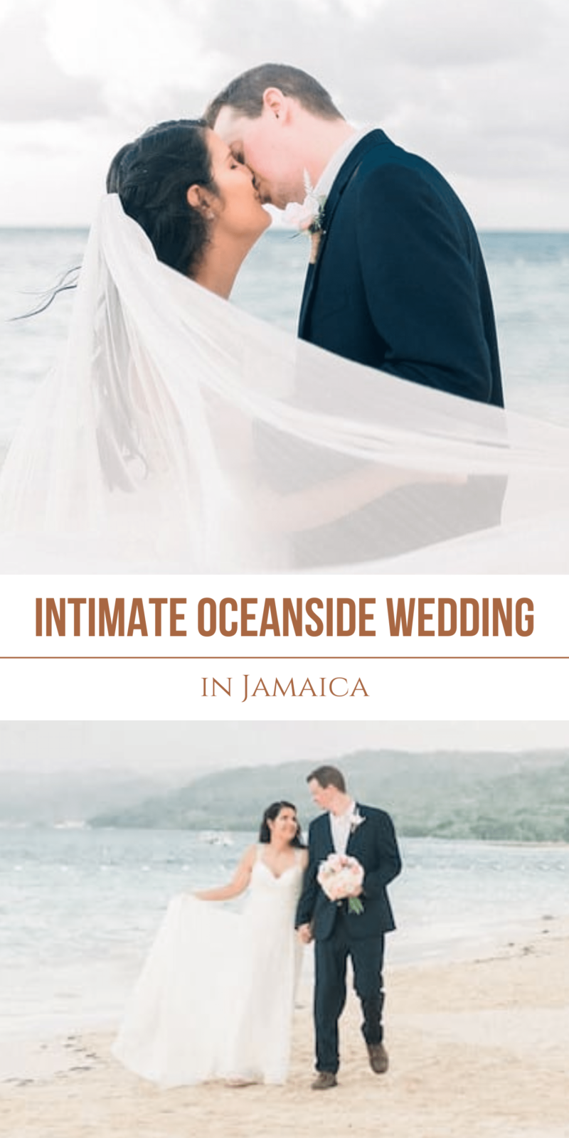 Intimate Oceanside Wedding in Jamaica