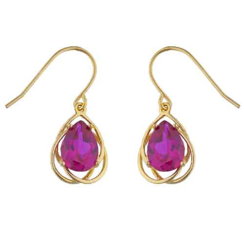 10 Top Ruby Earrings - Stylish Studs to make Virginia Woolf proud