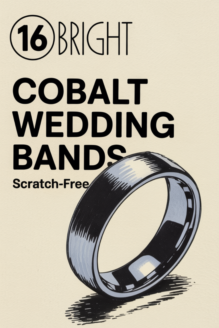 16 Unique Cobalt Wedding Bands For Men – Masculinity Defined?