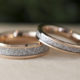 Rose-Gold-Tungsten-Meteorite-Ring-Set-1