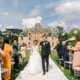 Glamorous Outdoor Wedding in French Chateau Featured