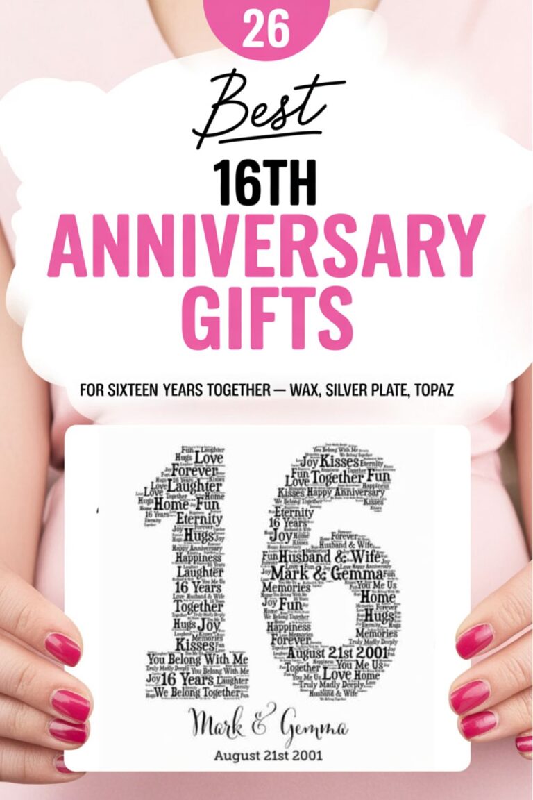 26 Anniversary Gifts for your Sweet 16th Year!