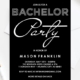 bachelor party invite