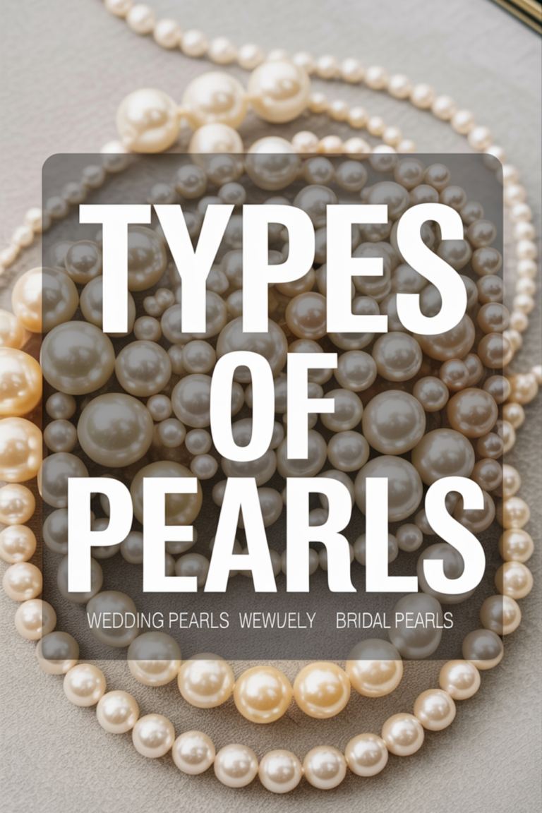 Types of Pearls – Akoya, Freshwater, Tahitian Pearls and More!