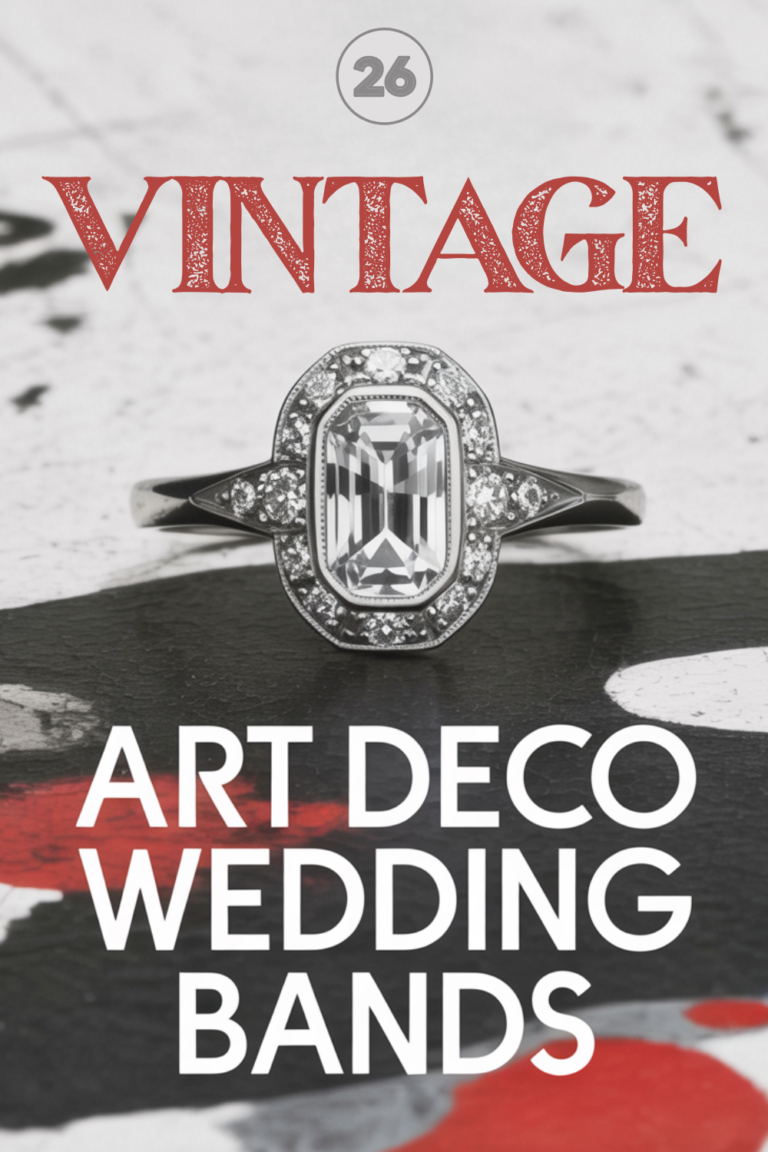 26 Unique Art Deco Engagement Rings – Stunning One-of-a-Kind Vintage Style
