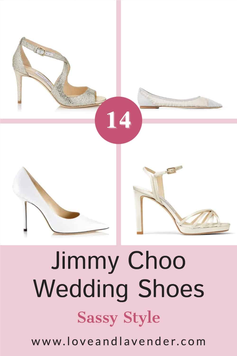14 Jimmy Choo Wedding Shoes: Sassy Style - Love & Lavender