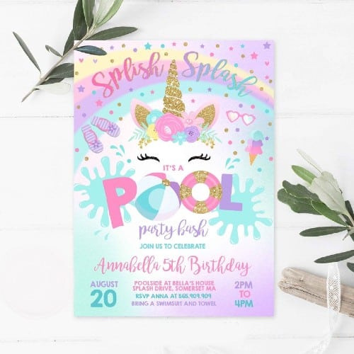 9 Unicorn Birthday Invitations For Perfect For Magical Birthday Parties Love Lavender