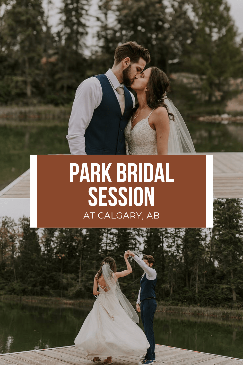 Park Bridal Session at At Calgary, AB