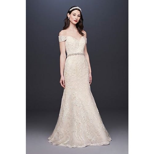 Beaded Mermaid Wedding Dress