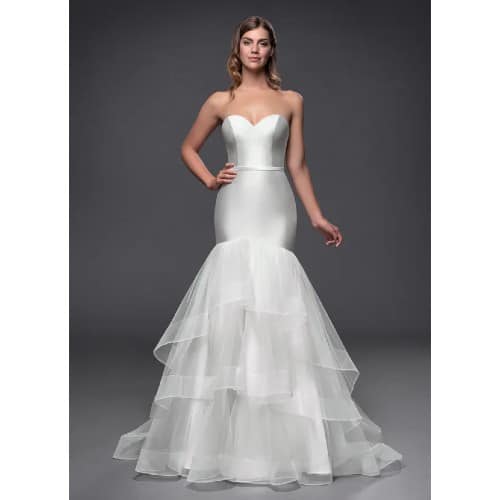 Structured Mermaid Wedding Gown