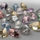 colored diamonds