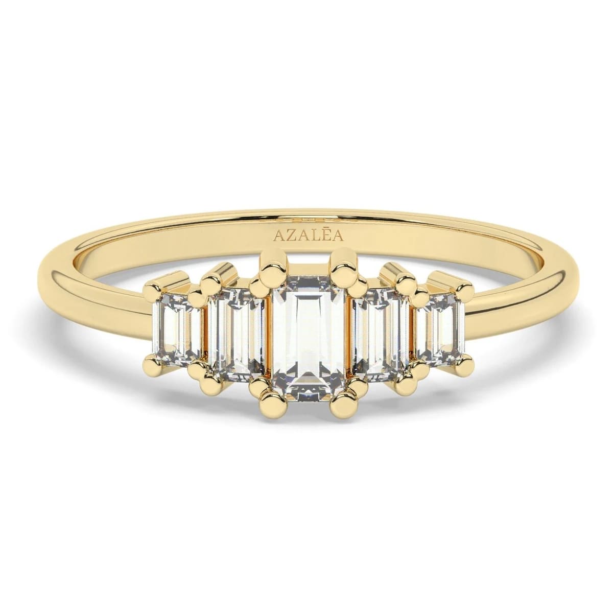 Baguette Diamond Engagement