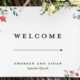 wedding welcome signs