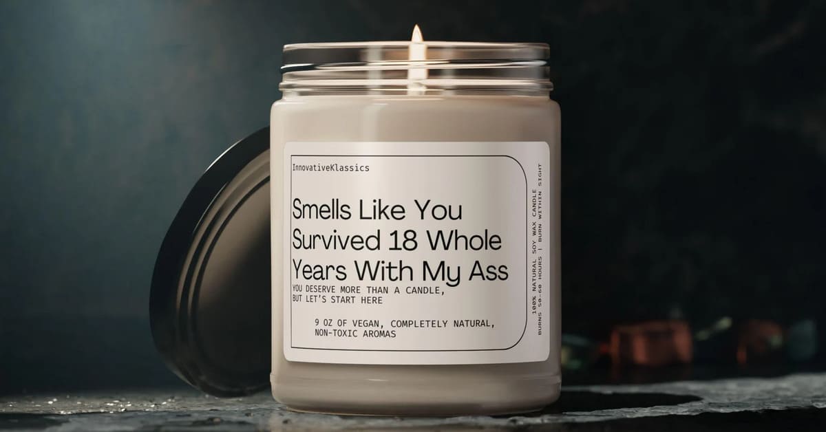 Porcelain Candle gift
