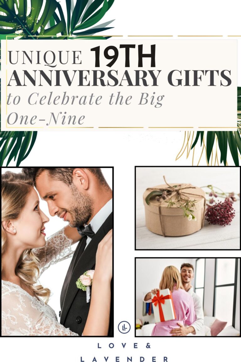 26 Unique 19th Anniversary Gifts to Celebrate the Big One-Nine