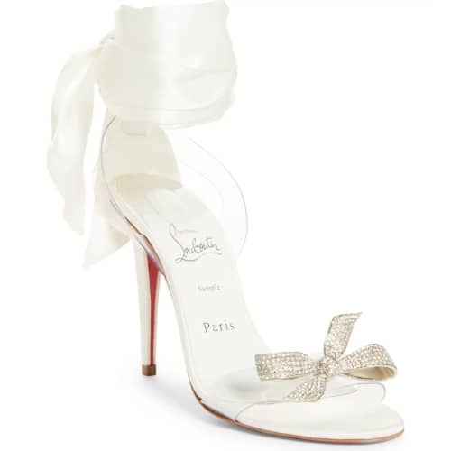 kiwi Erobring Borger Christian Louboutin Wedding Shoes: Luscious Red Sole Designs - Love &  Lavender