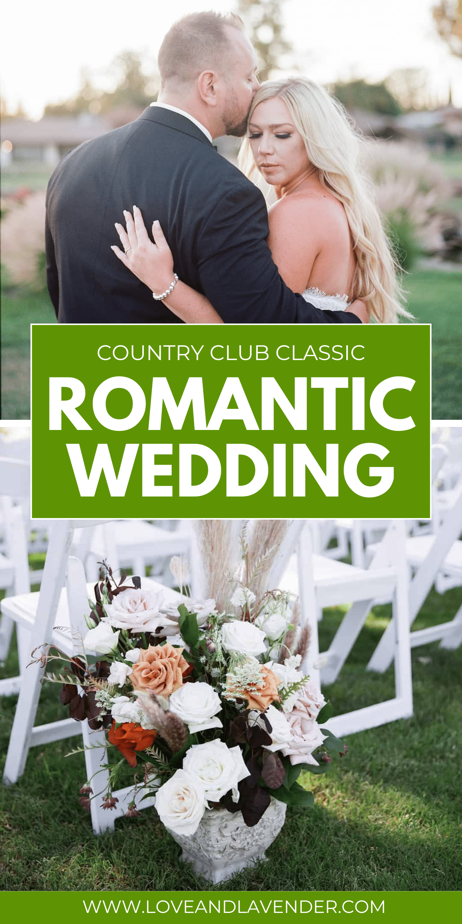 Country Club Classic Romantic Wedding