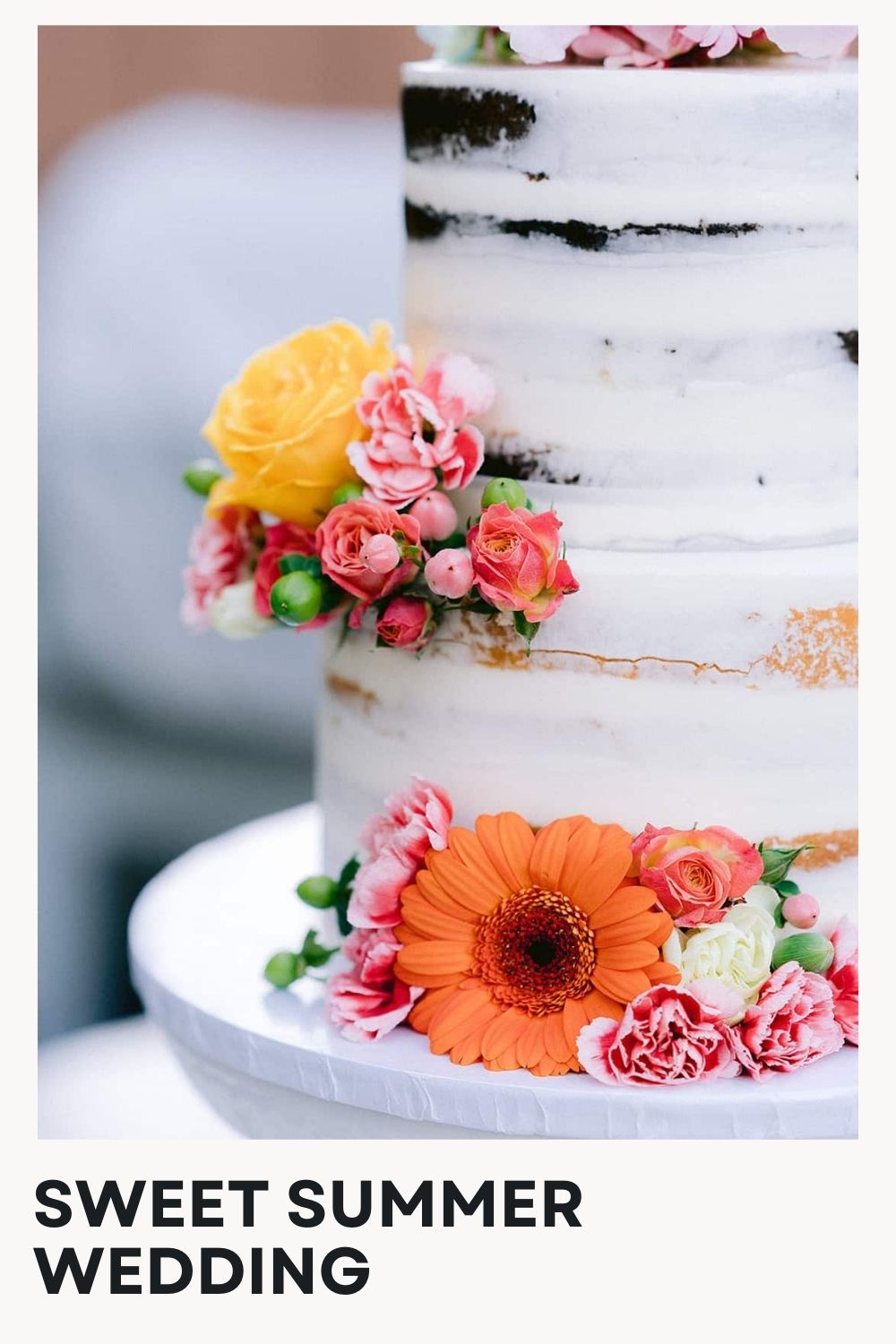 sweet summer wedding