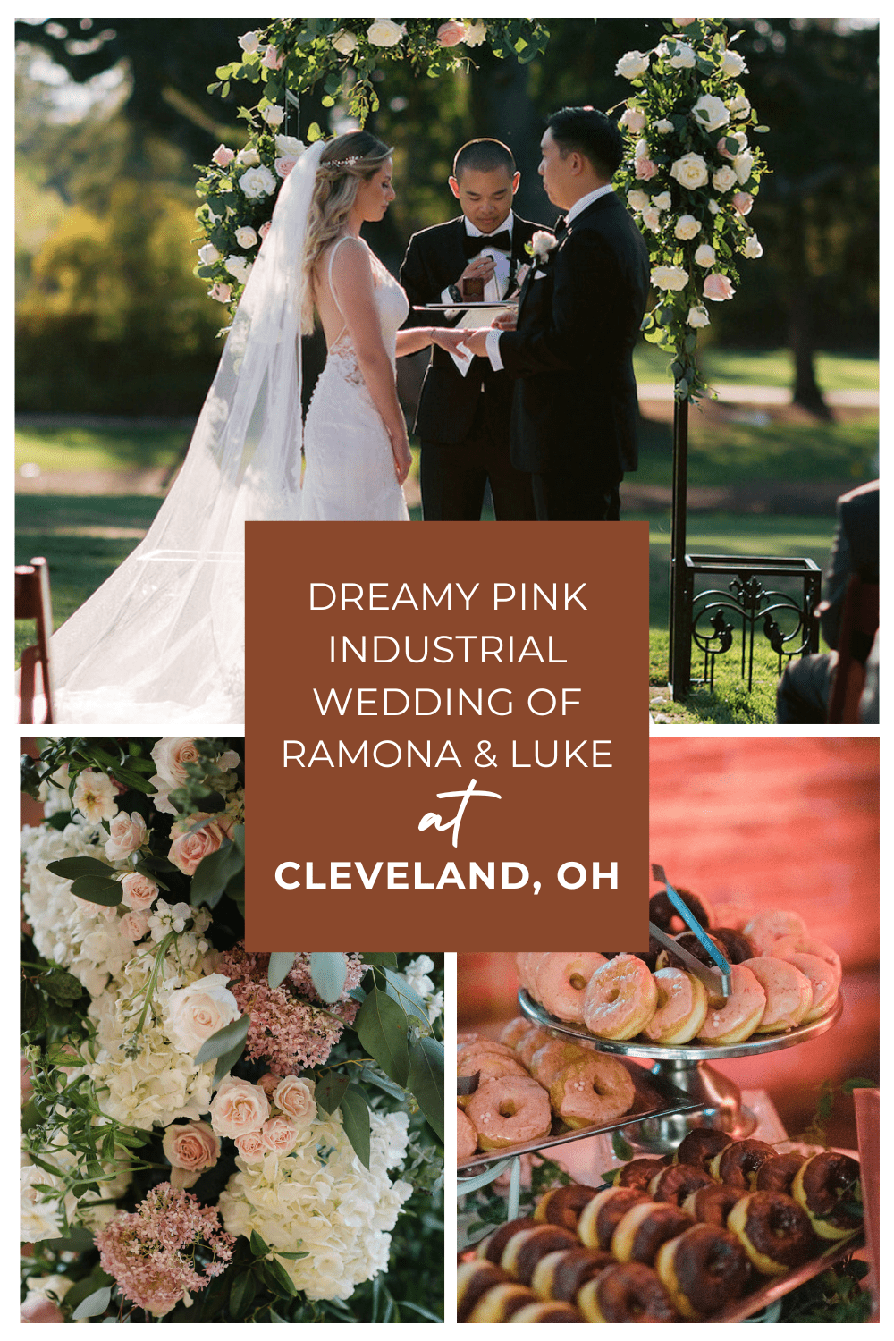 Dreamy Pink Industrial Wedding