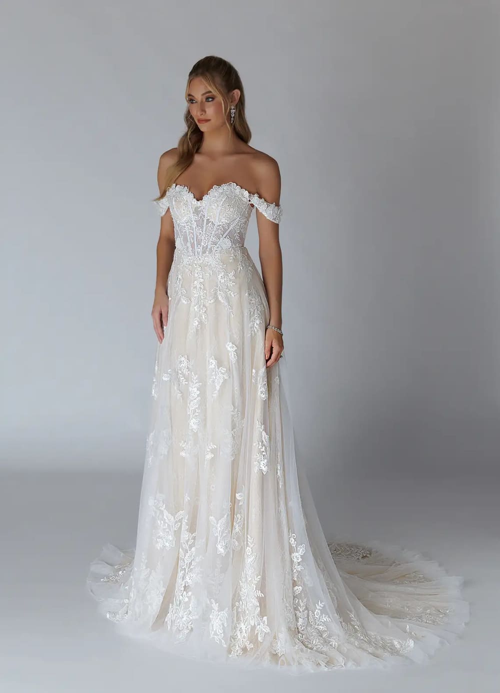 Azazie wedding dress