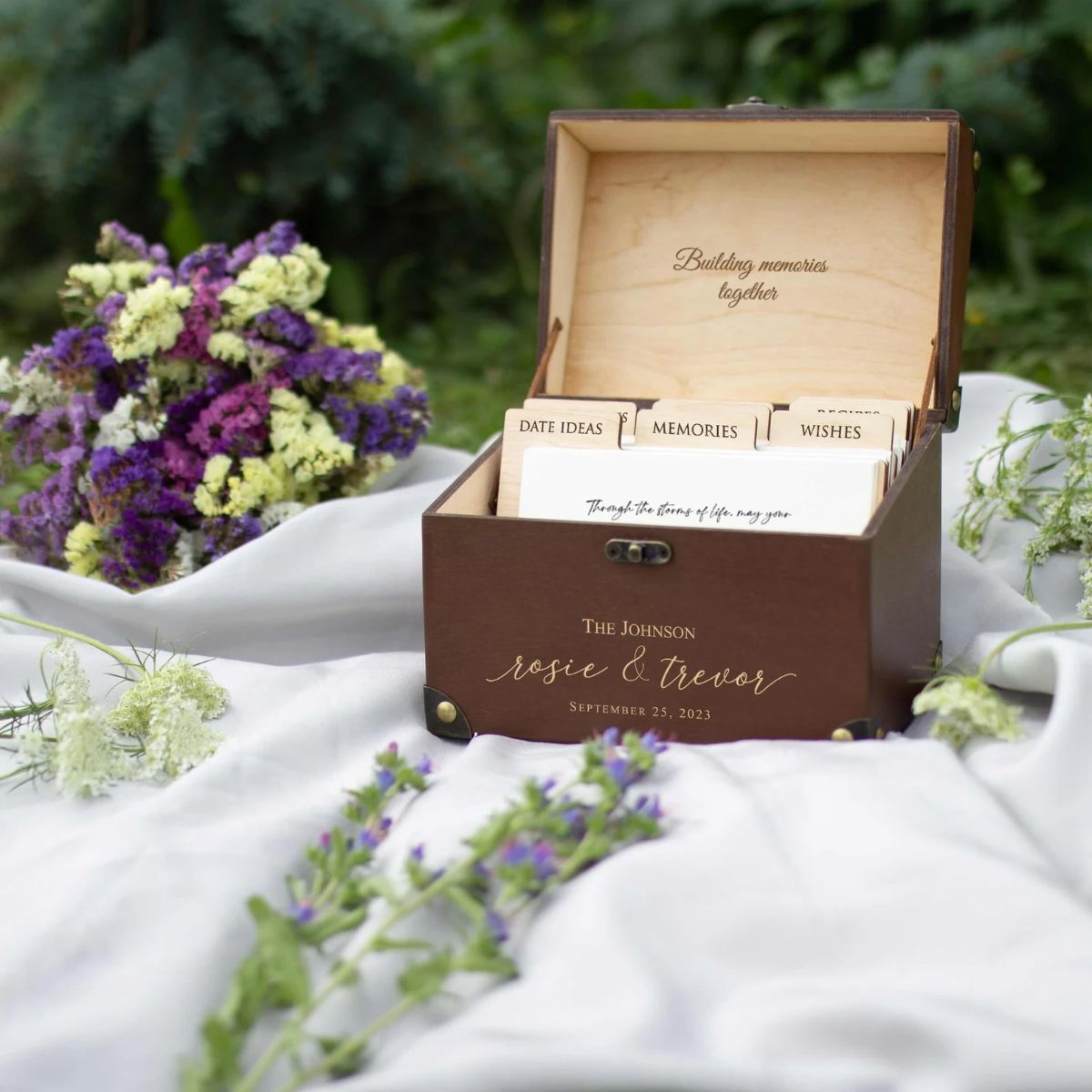 Wedding Advice Card Box