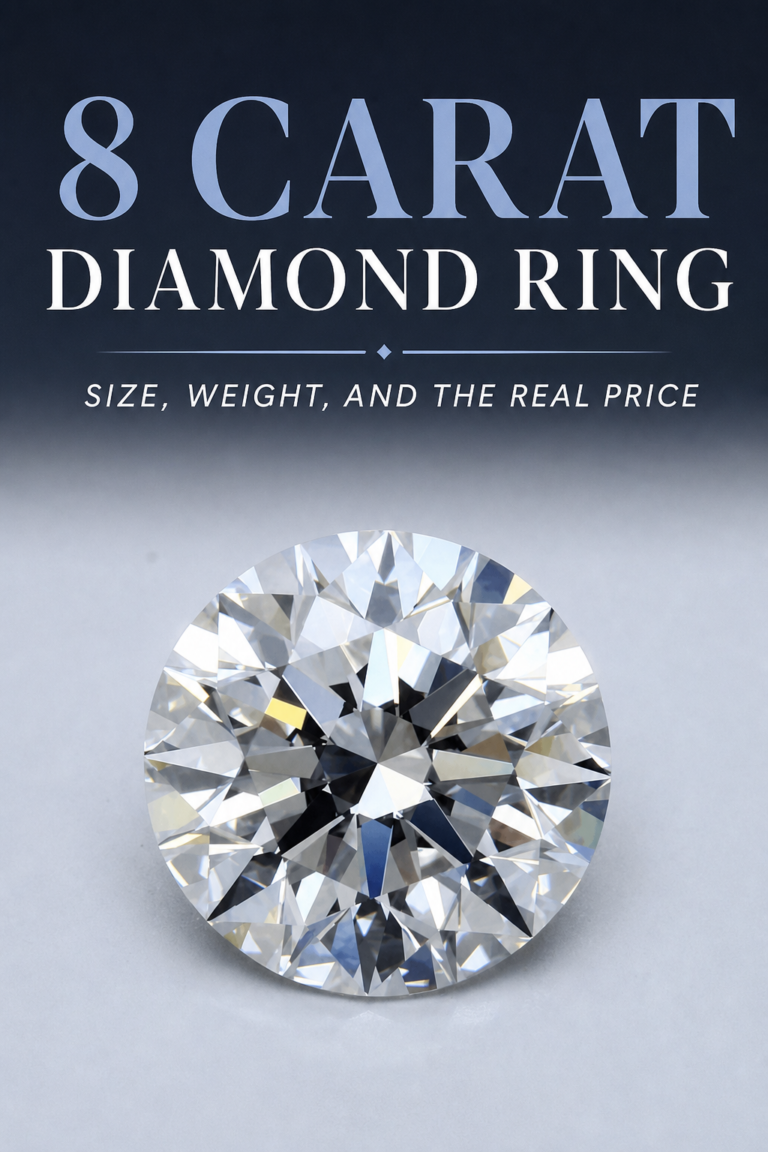 8 Carat Diamond Ring: How Much Will You Pay and Why