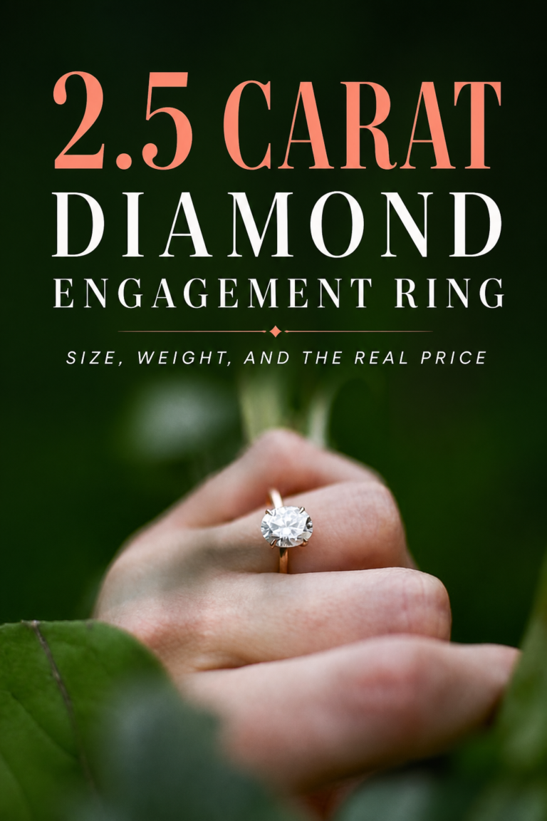 2.5 Carat Diamond Ring: How Much To Pay and Why