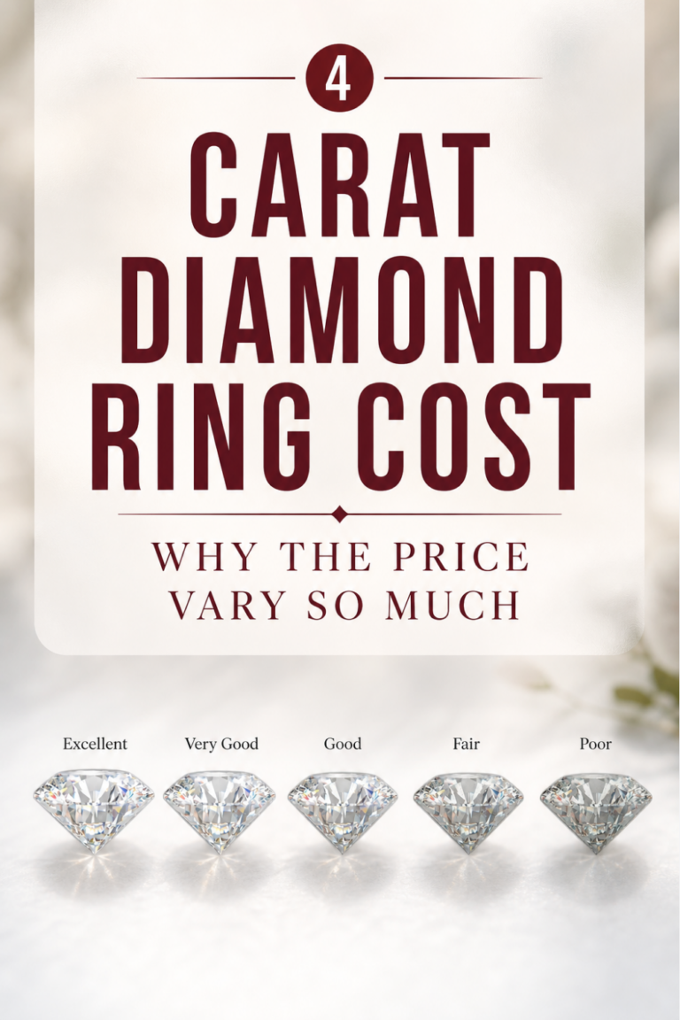 4 Carat Diamond Ring: How Much to Pay and Why