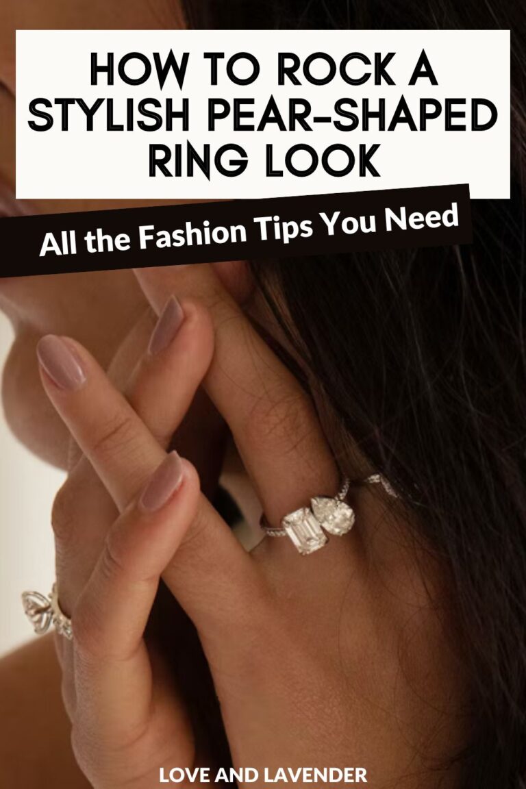 How to Wear a Pear Shaped Ring. Is There a Right Side?